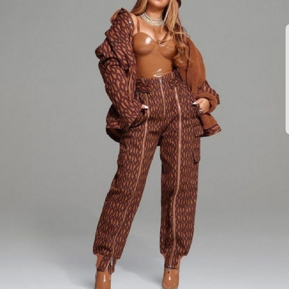 Adidas x IVY PARK Monogram Zipper Pant - Picture 3 of 11